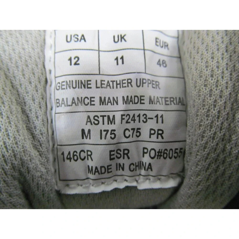 Refrigiware 146CR ASTM Mens Black Waterproof Vibram Insulated Boots US 12 VGC